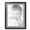 ArtToFrames 20x26" Matted Picture Frame with 16x22" Single Mat Photo Opening Framed in 1.25" Black and 2" Mat (FWM-3926-20x26)